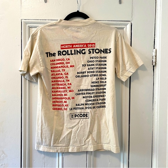 Rolling Stones Zip Code Tour Shirt - Picture 3 of 3